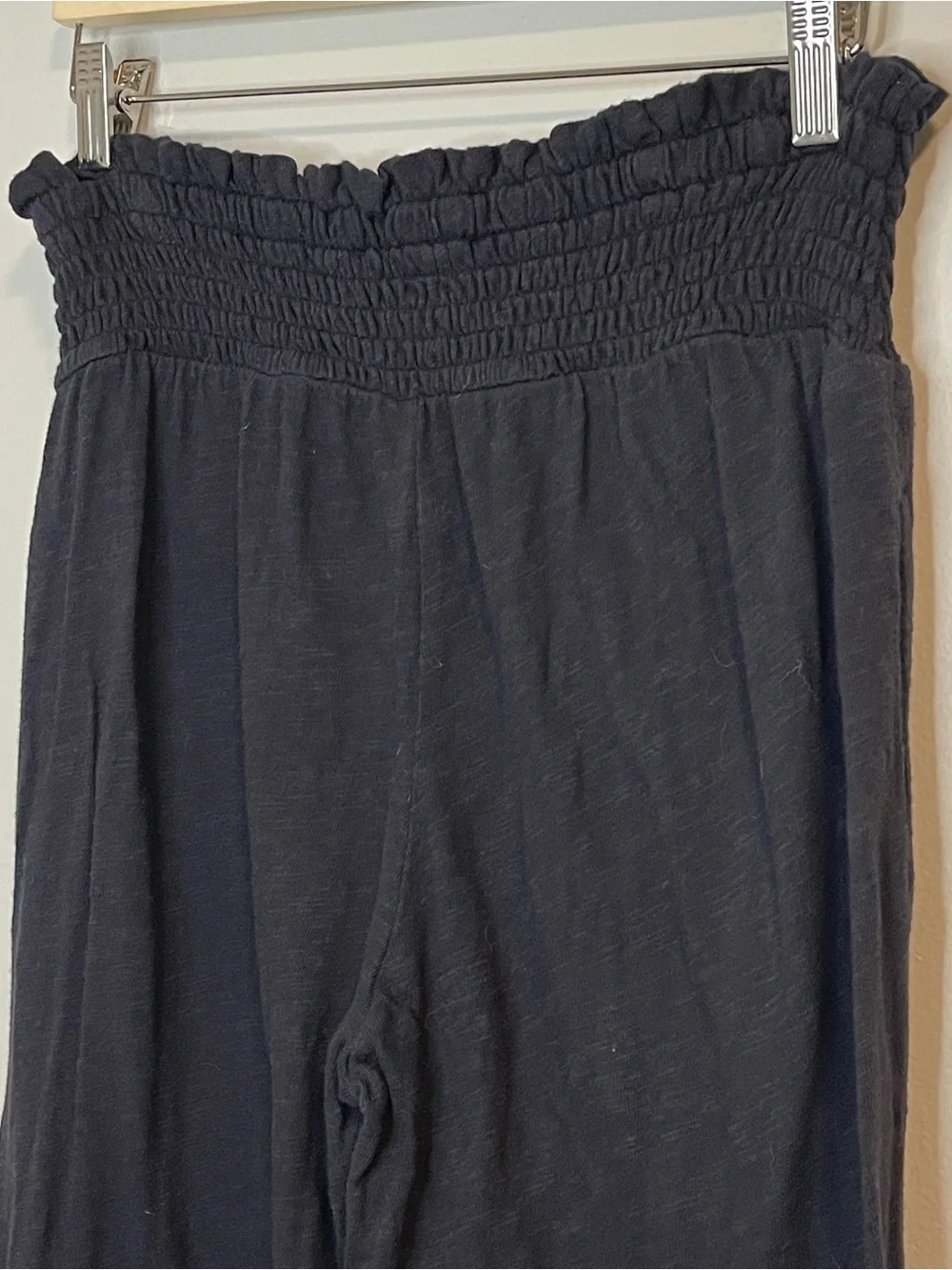 FP Beach Black Wide-Leg Pull-On Pants with Button Hem - Picture 4 of 7
